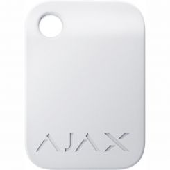 Бесконтактный брелок управления Ajax Tag white RFID (3pcs)