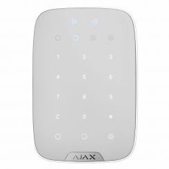 Бездротова клавіатура з підтримкою захищених карт та брелок Ajax Keypad S Plus (8PD) white