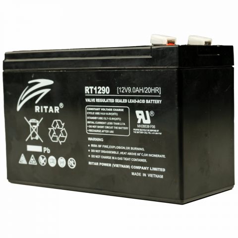 Свинцово-кислотная аккумуляторная батарея Ritar RT1290 9А•ч 12В