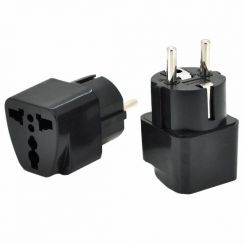 Переходник на евророзетку TEFAL Black (YT-AESTTf/B)