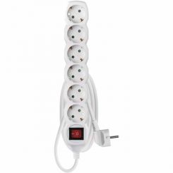 Сетевой удлинитель EMOS P1621R (6 розеток, 1.5 м)