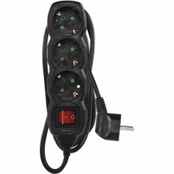 Мережевий подовжувач EMOS PC1321R (3 розетки, 1.5 м)