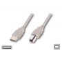 Кабель Atcom USB - USB Type-B V 2.0 (M/M), 1.8 м, ферит, білий (3795) пакет