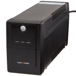 ИБП LogicPower LPM-700VA-P, Lin.int., AVR, 2 x евро, пластик