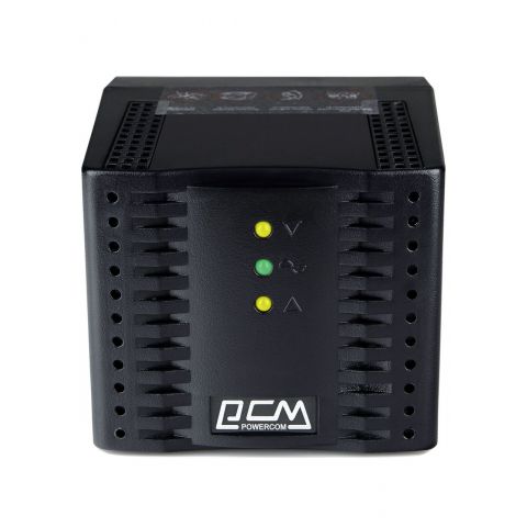 Стабілізатор напруги Powercom TCA-600 Black Стабілізатор напруги Powercom TCA-600 Black