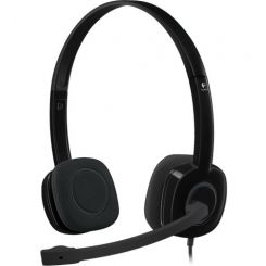 Гарнитура Logitech H151 Stereo Black (981-000589)
