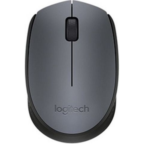Мышь беспроводная Logitech M170 Grey/Black (910-004642)
