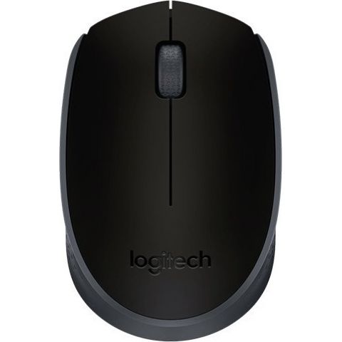 Мышь беспроводная Logitech M171 Grey/Black (910-004424)