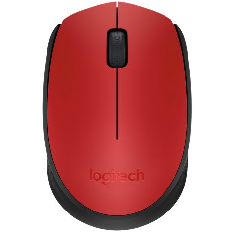 Мышь беспроводная Logitech M171 Red/Black (910-004641)
