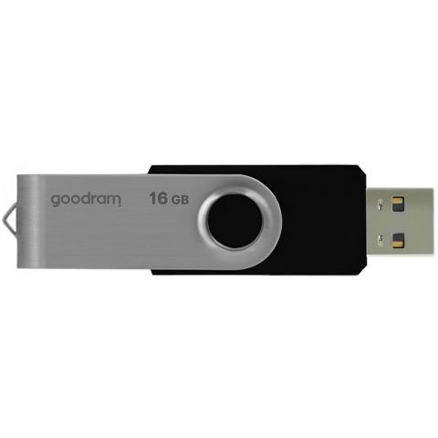 Флеш-накопитель USB2.0 16GB Goodram UTS2 (Twister) Black (UTS2-0160K0R11)