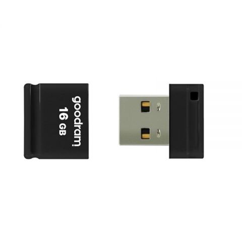 Флеш-накопичувач USB2.0 16GB Goodram UPI2 (Piccolo) Black (UPI2-0160K0R11)