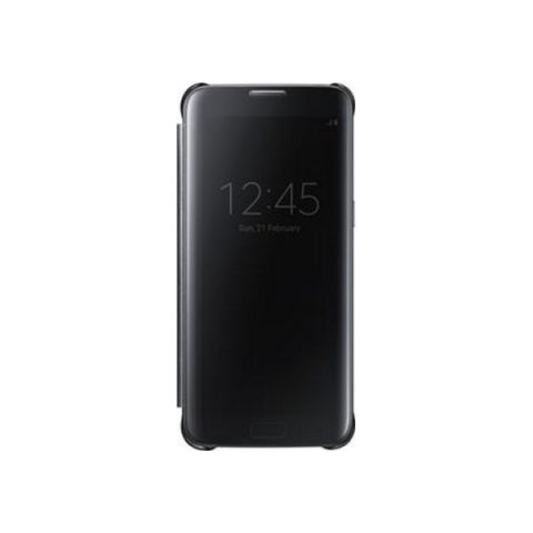 Чeхол-книжка Samsung Clear View Cover для Samsung Galaxy S7 Edge SM-G935 Black (EF-ZG935CBEGRU)