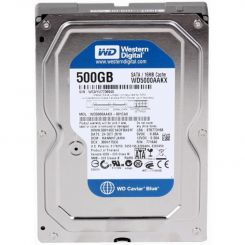 Накопичувач HDD SATA 500GB WD Blue 7200rpm 16MB (WD5000AAKX) Refurbished Накопичувач HDD SATA 500GB WD Blue 7200rpm 16MB (WD5000AAKX) Refurbished
