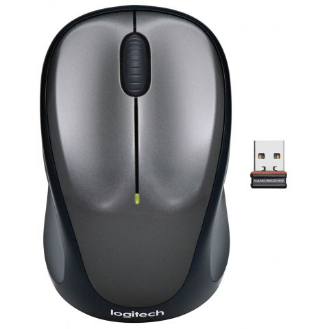 Мышь беспроводная Logitech M235 Grey (910-002201)