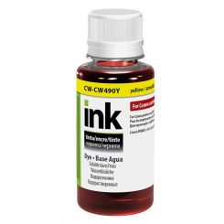 Чорнило CW Canon PIXMA G1400/G2400/G3400 (Yellow) (CW-CW490Y01) 100мл