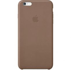 Чехол Apple Leather Case для iPhone 6 Plus/6S Plus Brown (MGQR2)