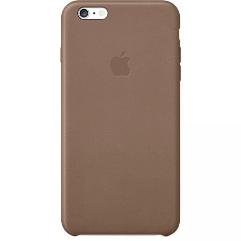 Чехол Apple Leather Case для iPhone 6 Plus/6S Plus Brown (MGQR2)