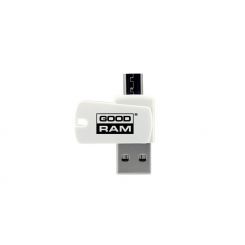 Кардридер USB2.0 Goodram AO20 White (AO20-MW01R11)