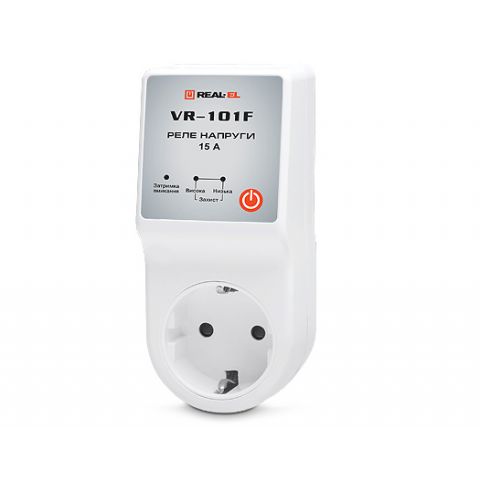 Реле напряжения REAL-EL VR-101F