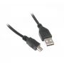 Кабель Maxxter (U-AM5P-6) USB 2.0 AM - Mini USB B, 1.8м Кабель Maxxter (U-AM5P-6) USB 2.0 AM - Mini USB B, 1.8м