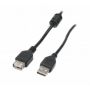 Кабель Maxxter (UF-AMAF-6) USB 2.0 AM - USB 2.0 AF, 1.8м, ферритовый фильтр Кабель Maxxter (UF-AMAF-6) USB 2.0 AM - USB 2.0 AF, 1.8м, ферритовый фильтр