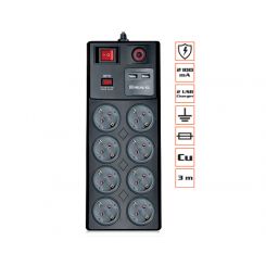 Фильтр питания REAL-EL RS-8F 