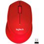 Миша бездротова Logitech M330 Silent Plus Red (910-004911)