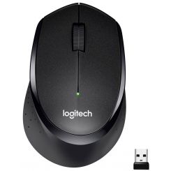 Мышь беспроводная Logitech M330 Silent Plus Black (910-004909)
