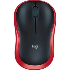 Мышь беспроводная Logitech M185 Red (910-002237) Мышь беспроводная Logitech M185 Red (910-002237)