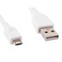 Кабель Cablexpert USB - micro USB V 2.0 (M/M), Premium, 1 м, белый (CCP-mUSB2-AMBM-W-1M)