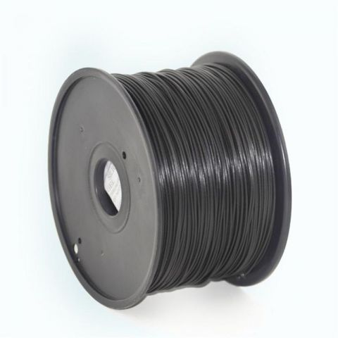 Филамент пластик Gembird (3DP-PLA1.75-01-BK) для 3D-принтера, PLA, 1.75 мм, черный, 1кг