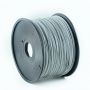 Филамент пластик Gembird (3DP-PLA1.75-01-GR) для 3D-принтера, PLA, 1.75 мм, серый, 1кг