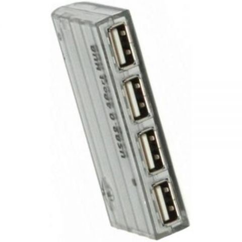 Концентратор Viewcon VE099 4 ports USB2.0 White