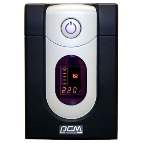 Джерело безперебійного живлення Powercom Imperial IMD-1025AP, Lin.int., AVR, 6 х IEC 320 C13, LCD, USB, RJ-45, RJ-11, пластик (00210133)