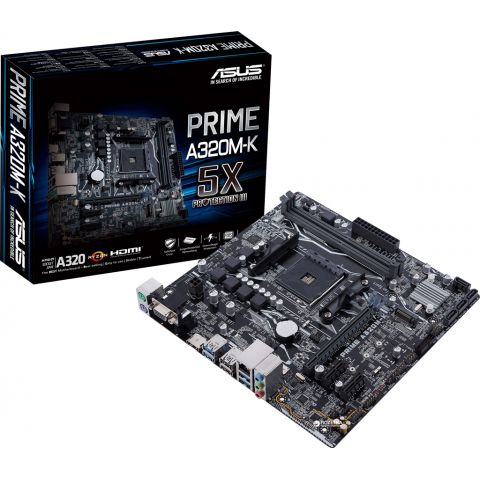 Материнская плата Asus Prime A320M-K Socket AM4