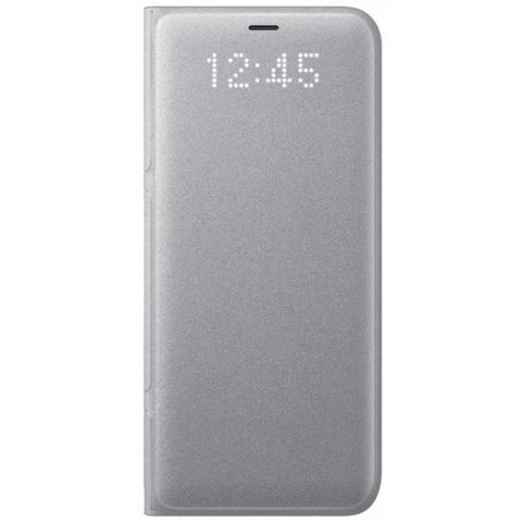 Чехол-книжка Samsung LED View Cover для Samsung Galaxy S8+ G955 Silver (EF-NG955PSEGRU)