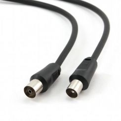 Кабель-удлинитель коаксиальный Cablexpert (CCV-515) 75 Ом, Black, 1.8 м