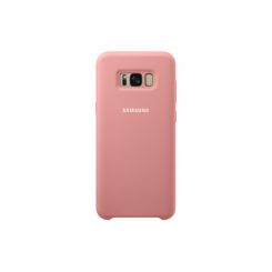 Чехол-накладка Samsung Silicone Cover для Samsung Galaxy S8+ G955 Pink (EF-PG955TPEGRU)