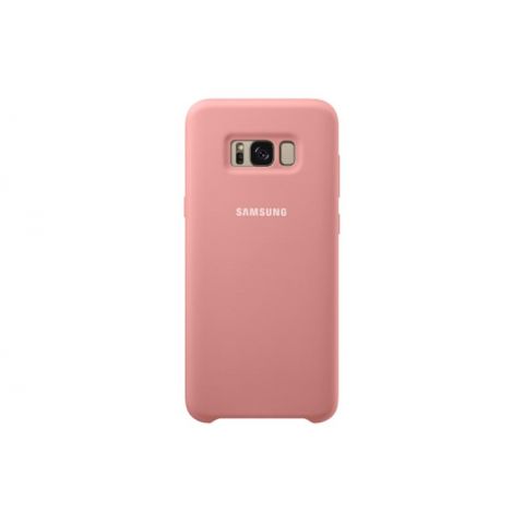 Чехол-накладка Samsung Silicone Cover для Samsung Galaxy S8+ G955 Pink (EF-PG955TPEGRU)