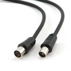 Кабель-удлинитель коаксиальный Cablexpert (CCV-515-3M) 75 Ом, Black, 3 м