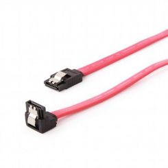 Кабель передачи данных Cablexpert (CC-SATAM-DATA90-0.8M) SATAIII-SATAIII, угловой, 80см