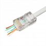 Коннектор RJ 45 Cablexpert (LC-PTU-01/50) со сквозными отверстиями (50 шт/уп)