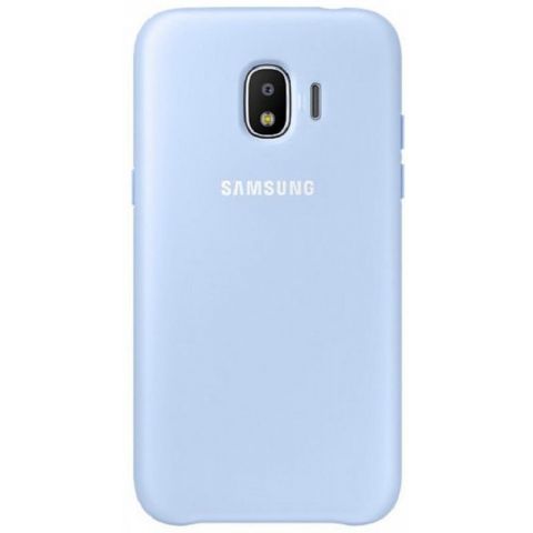 Чeхол-накладка Samsung Dual Layer Cover для Samsung Galaxy J2 (2018) SM-J250 Blue (EF-PJ250CLEGRU)