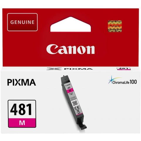 Картридж CANON (CLI-481) PIXMA TS6140/8140/9140/TR8540/7540 (2099C001) Magenta
