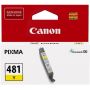 Картридж CANON (CLI-481) PIXMA TS6140/8140/9140/TR8540/7540 (2100C001) Yellow