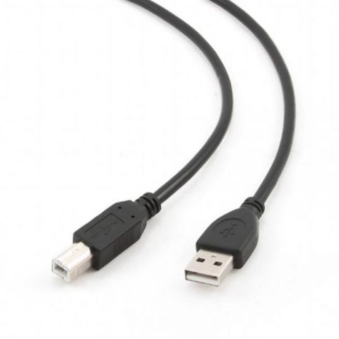Кабель Cablexpert (CCP-USB2-AMBM-1M) USB2.0 A - USB В, 1м, черный