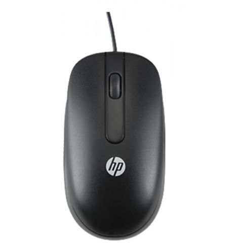 Мышь HP Optical Scroll Black (QY777AA)
