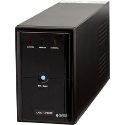 ИБП LogicPower LPM-U825VA,Lin.int.,AVR, 2 x евро, USB, металл