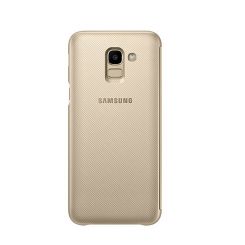 Чехол-книжка Samsung Wallet Cover для Samsung Galaxy J6 SM-J600 Gold (EF-WJ600CFEGRU)