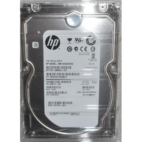 Накопитель HDD SATA 1.0TB HP 7200rpm (MB1000GCWCV) Refurbished Накопитель HDD SATA 1.0TB HP 7200rpm (MB1000GCWCV) Refurbished